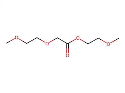 2-Methoxyethyl 2-(2-methoxyethoxy)acetate structure