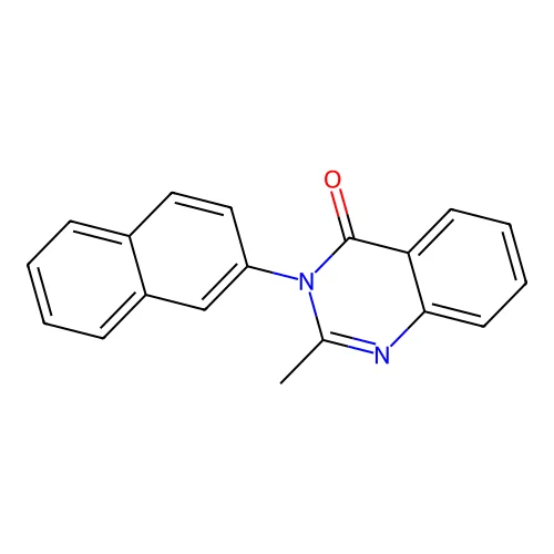 2-methyl-3-(naphthalen-2-yl)quinazolin-4(3H)-one structure