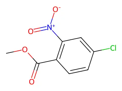 Methyl 4-chloro-2-nitrobenzoate structure