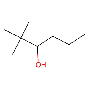 2,2-Dimethylhexan-3-ol structure