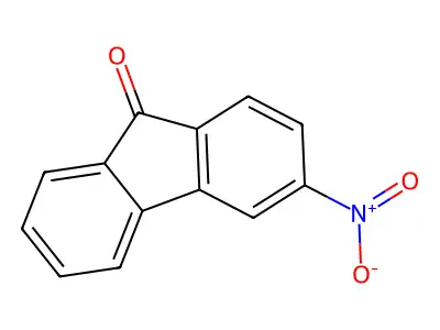 3-Nitro-9H-fluoren-9-one structure