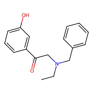 Benzyletilefrone structure