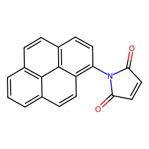 N-(3-Pyrene)maleimide structure
