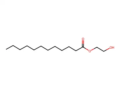 Polyethylene glycol monolaurate structure