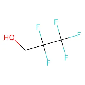 2,2,3,3,3-Pentafluoropropanol structure