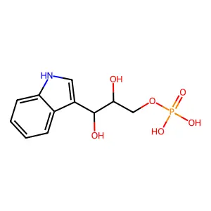 1-C-(Indol-3-yl)glycerol 3-phosphate structure