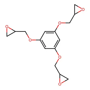 1,3,5-Tris(2,3-epoxypropoxy)benzene structure