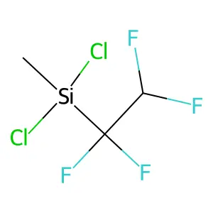 Silane, dichloromethyl(1,1,2,2-tetrafluoroethyl)- structure