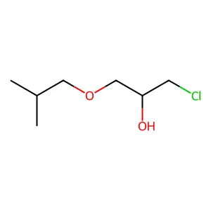 1-Chloro-3-(2-methylpropoxy)propan-2-ol structure