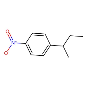 Benzene, 1-(1-methylpropyl)-4-nitro- structure