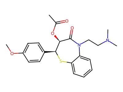 Diltiazem structure