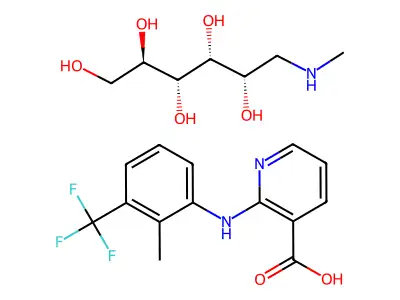 Flunixin Meglumine structure