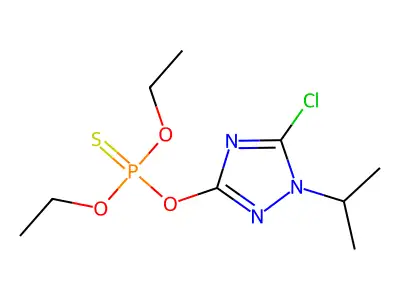 Isazofos structure