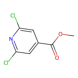 Methyl 2,6-dichloroisonicotinate structure