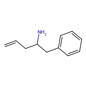 1-Phenylpent-4-en-2-amine structure