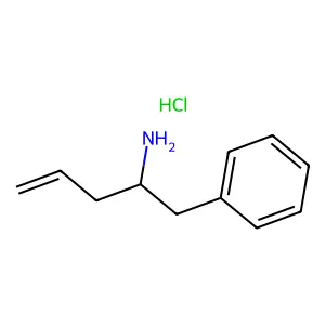 Alfetamine Hydrochloride structure