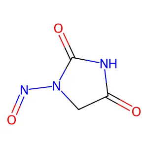 1-Nitrosohydantoin structure