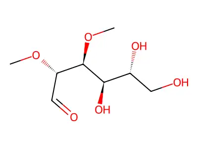 Methyl 2-o-methyl-d-altropyranoside structure