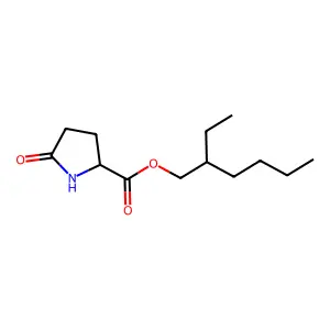 2-Ethylhexyl pyroglutamate structure