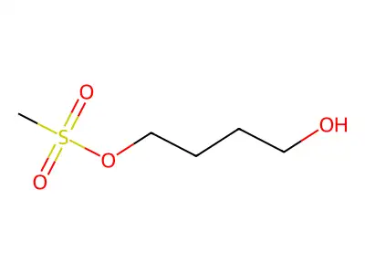 4-Methanesulfonyloxybutanol structure