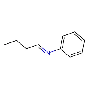 Benzenamine, N-butylidene- structure