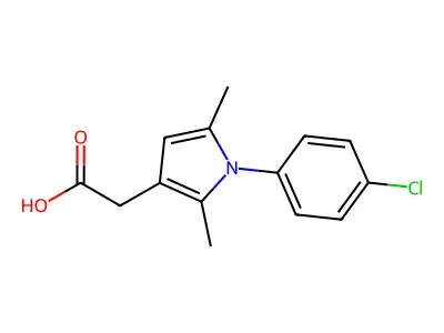 Clopirac structure