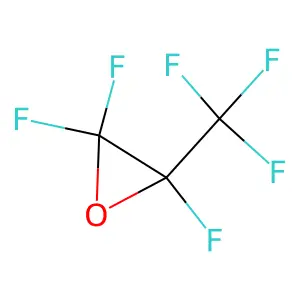 Hexafluoropropylene oxide structure