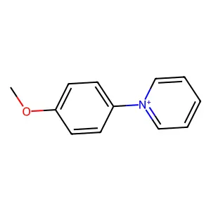 1-(4-Methoxyphenyl)pyridinium structure