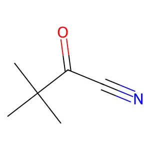 3,3-Dimethyl-2-oxobutanenitrile structure