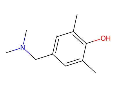 Phenol, 4-[(dimethylamino)methyl]-2,6-dimethyl- structure