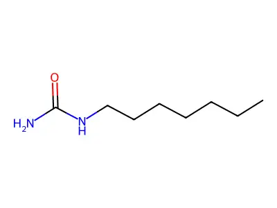 Heptylurea structure