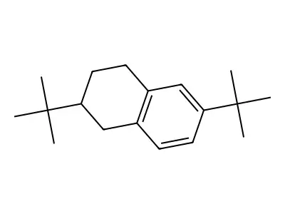 2,6-DI(Tert-butyl)tetralin structure