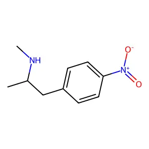 4-Nitromethylamphetamine structure