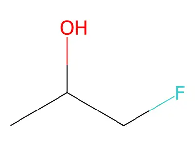 1-Fluoropropan-2-ol structure