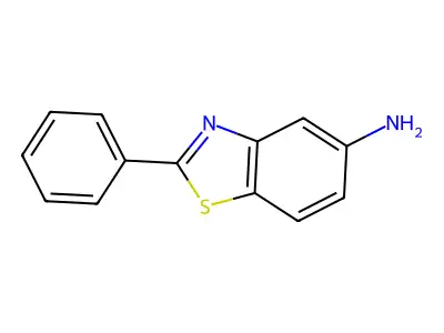 Benzothiazole, 5-amino-2-phenyl- structure