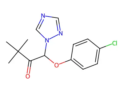 Triadimefon structure