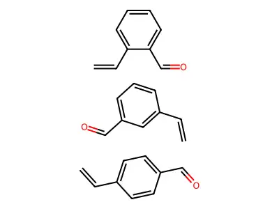 Benzaldehyde, ethenyl- structure