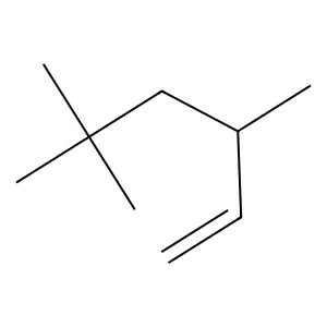 1-Hexene, 3,5,5-trimethyl- structure