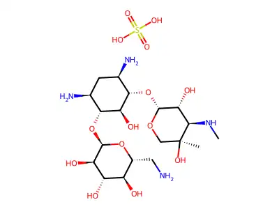 Gentamicin B sulfate structure