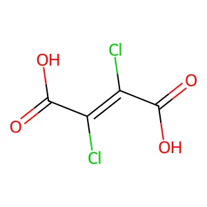 2,3-Dichloro-2-butenedioic acid structure