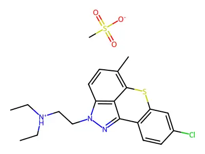 IA 3 methanesulfonate structure