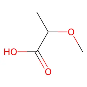 2-Methoxypropanoic acid structure