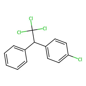 1-Chloro-4-(2,2,2-trichloro-1-phenylethyl)benzene structure