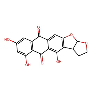 Versicolorin B structure