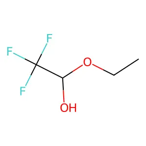 Ethanol, 1-ethoxy-2,2,2-trifluoro- structure