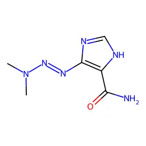 5-(3,3-Dimethyl-1-triazenyl)-1H-imidazole-4-carboxamide structure