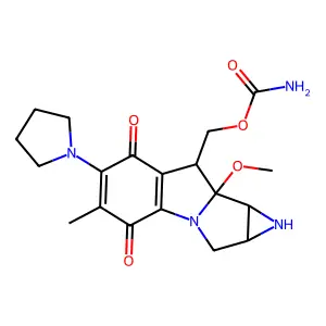 Mitomycin C analog structure