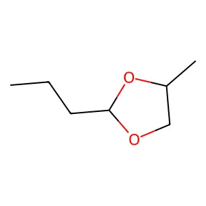 4-Methyl-2-propyl-1,3-dioxolane structure