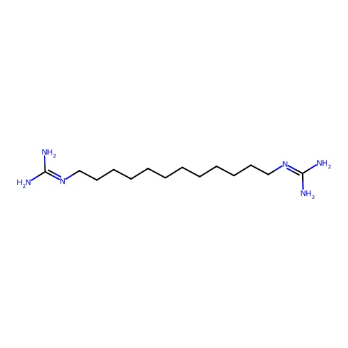 1-(12-Guanidinododecyl)guanidine structure