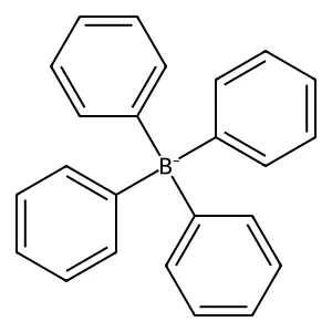 Tetraphenylborate structure